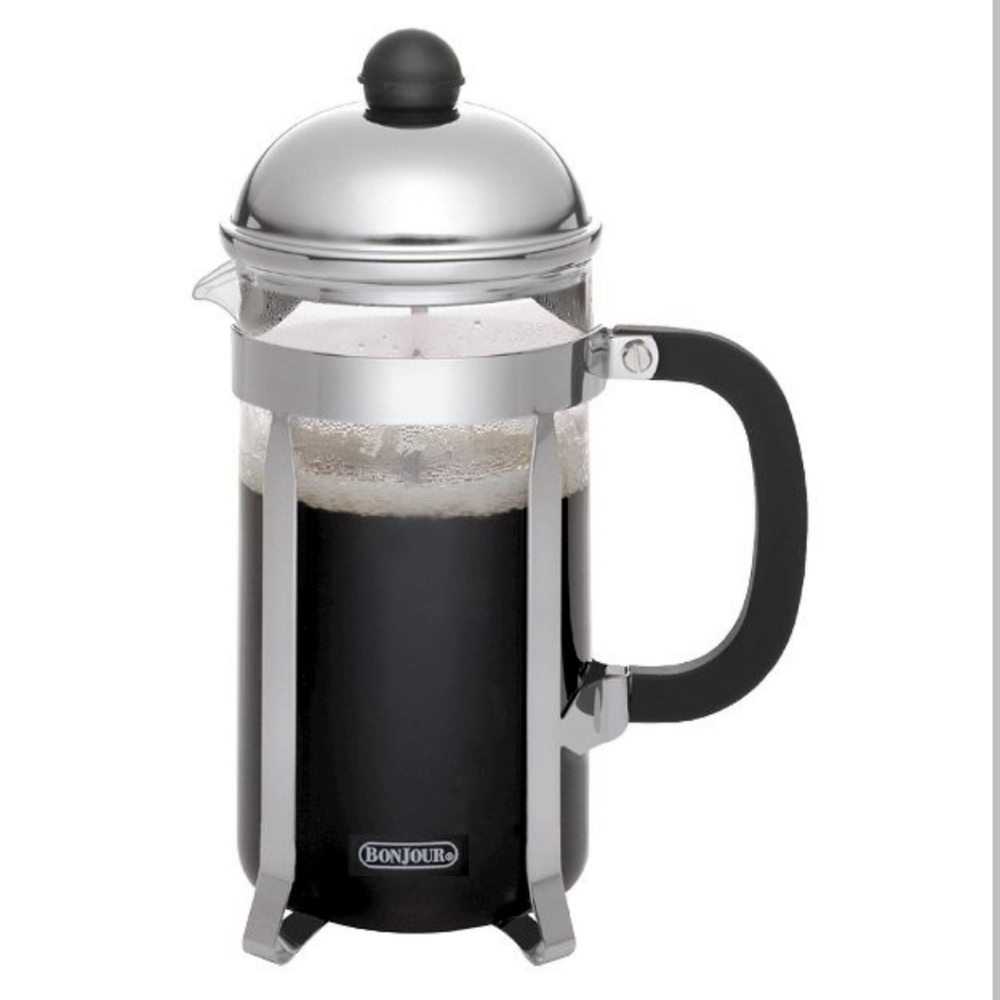 New in Box, Bonjour coffee and tea French Press, Monet, 8 cup.